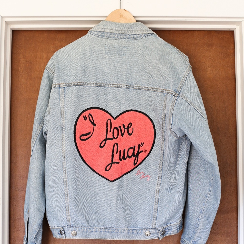 Vintage "I Love Lucy" Raw Demin Jacket